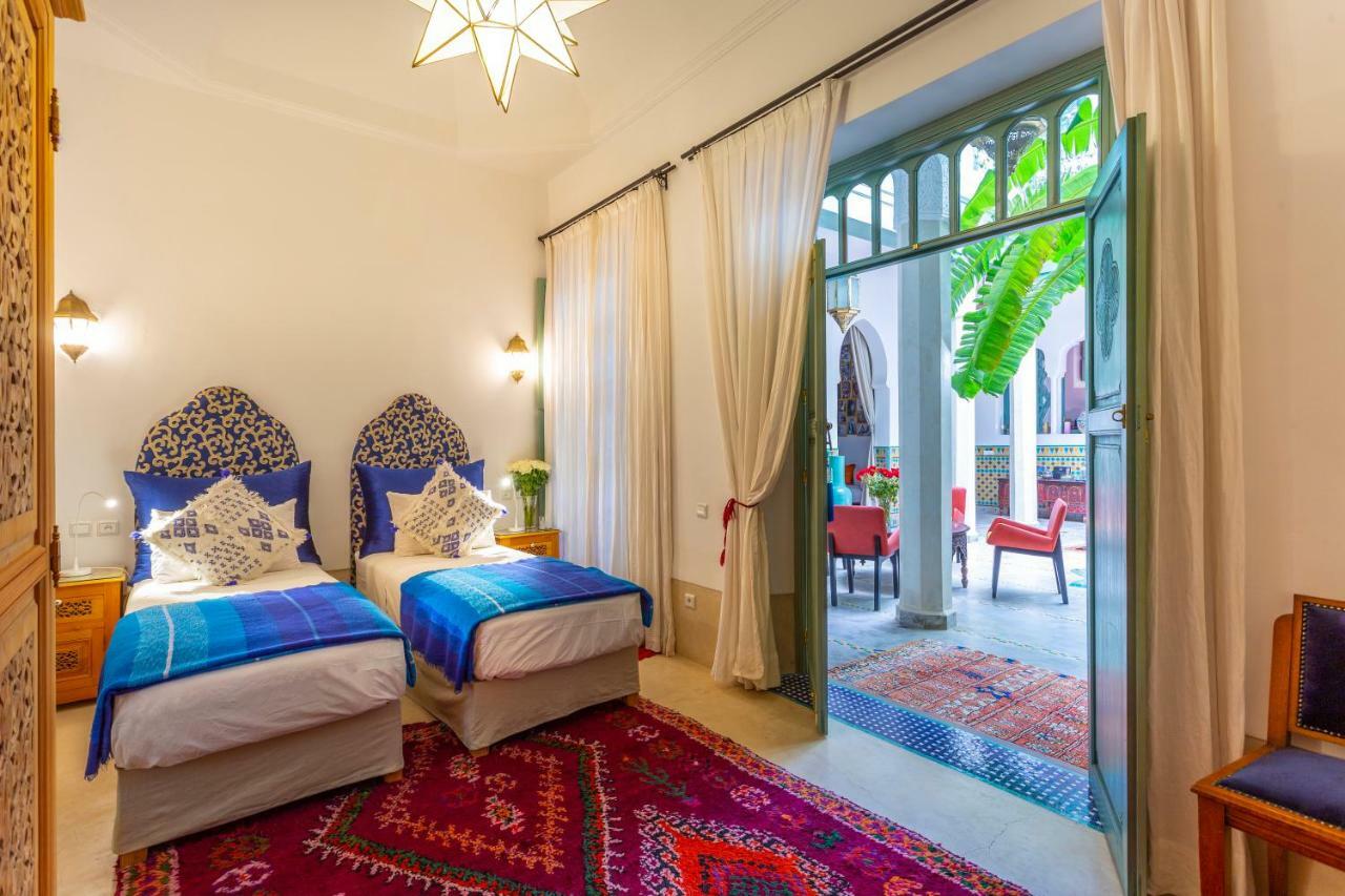 Riad Azahar Marrakesh Buitenkant foto