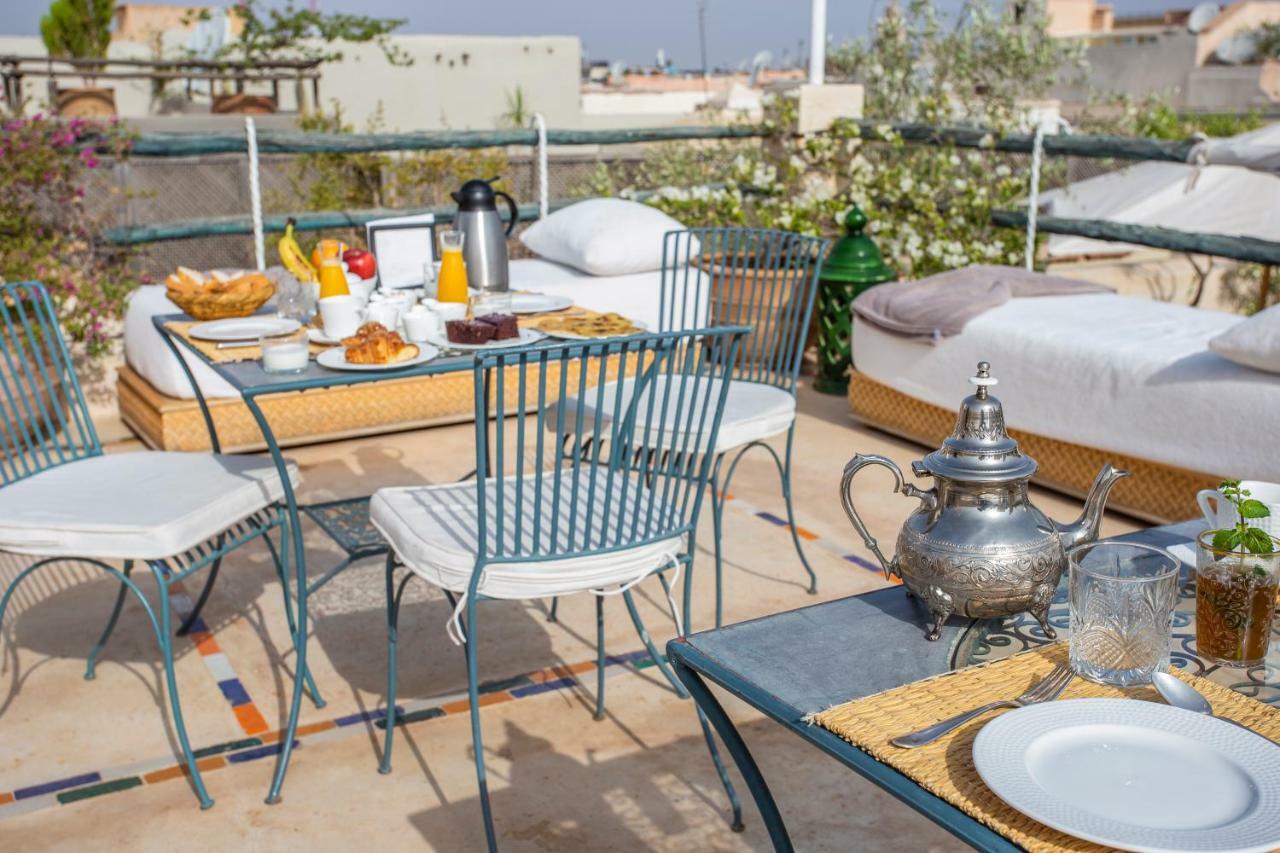 Riad Azahar Marrakesh Buitenkant foto